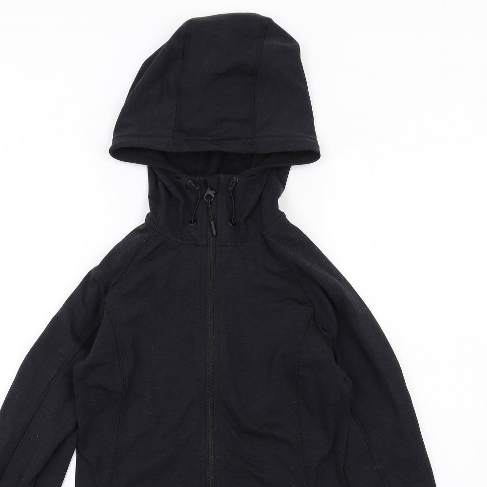 H&M Womens Black Jacket Size XS Zip