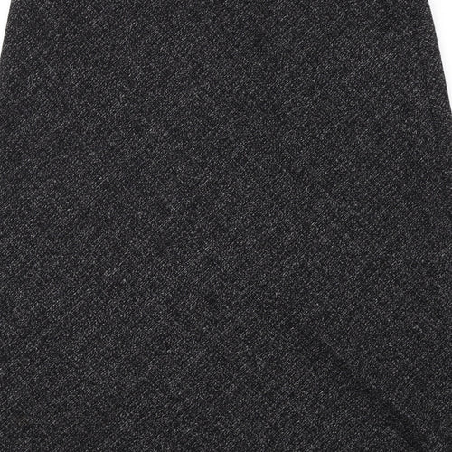 Marks and Spencer Womens Black Polyester A-Line Skirt Size 10
