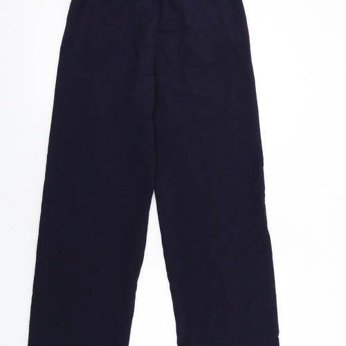 Boden Womens Blue Polyester Dress Pants Trousers Size 8 L33 in Regular Zip