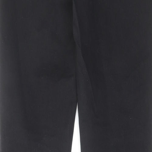 Denim & Co. Womens Black Cotton Skinny Jeans Size 14 L32 in Regular Zip
