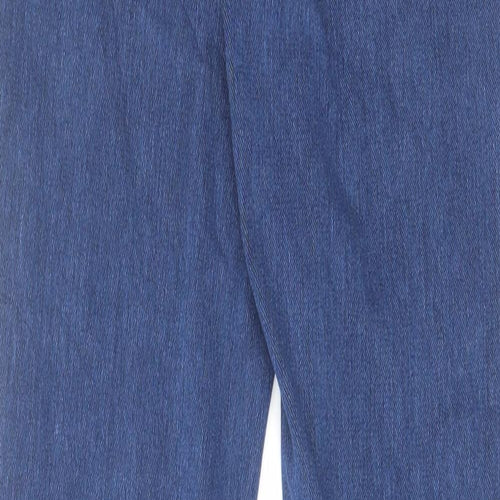 Marks and Spencer Womens Blue Cotton Jegging Jeans Size 10 L31 in Regular
