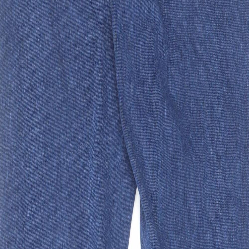 Marks and Spencer Womens Blue Cotton Jegging Jeans Size 10 L31 in Regular