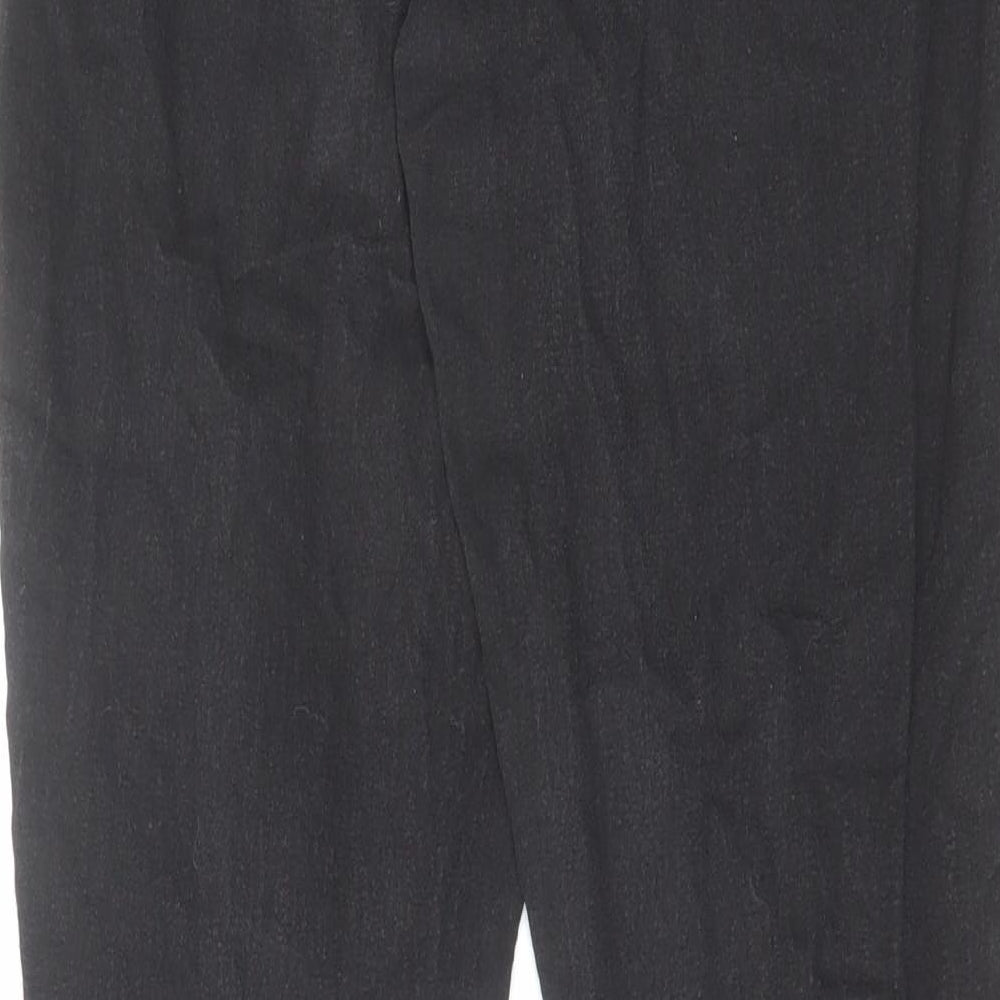 Denim & Co. Womens Black Cotton Skinny Jeans Size 12 L29 in Regular Zip