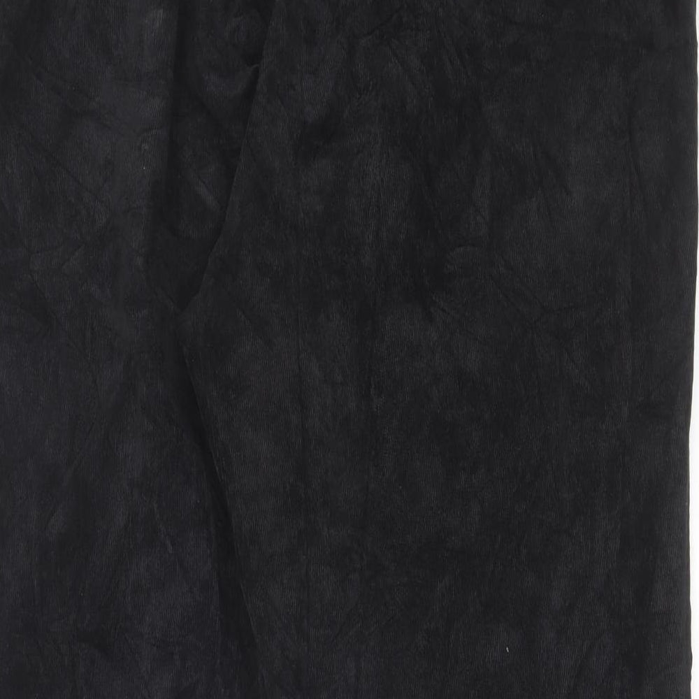 Allison Daley Womens Black Polyester Trousers Size 20 L30 in Regular