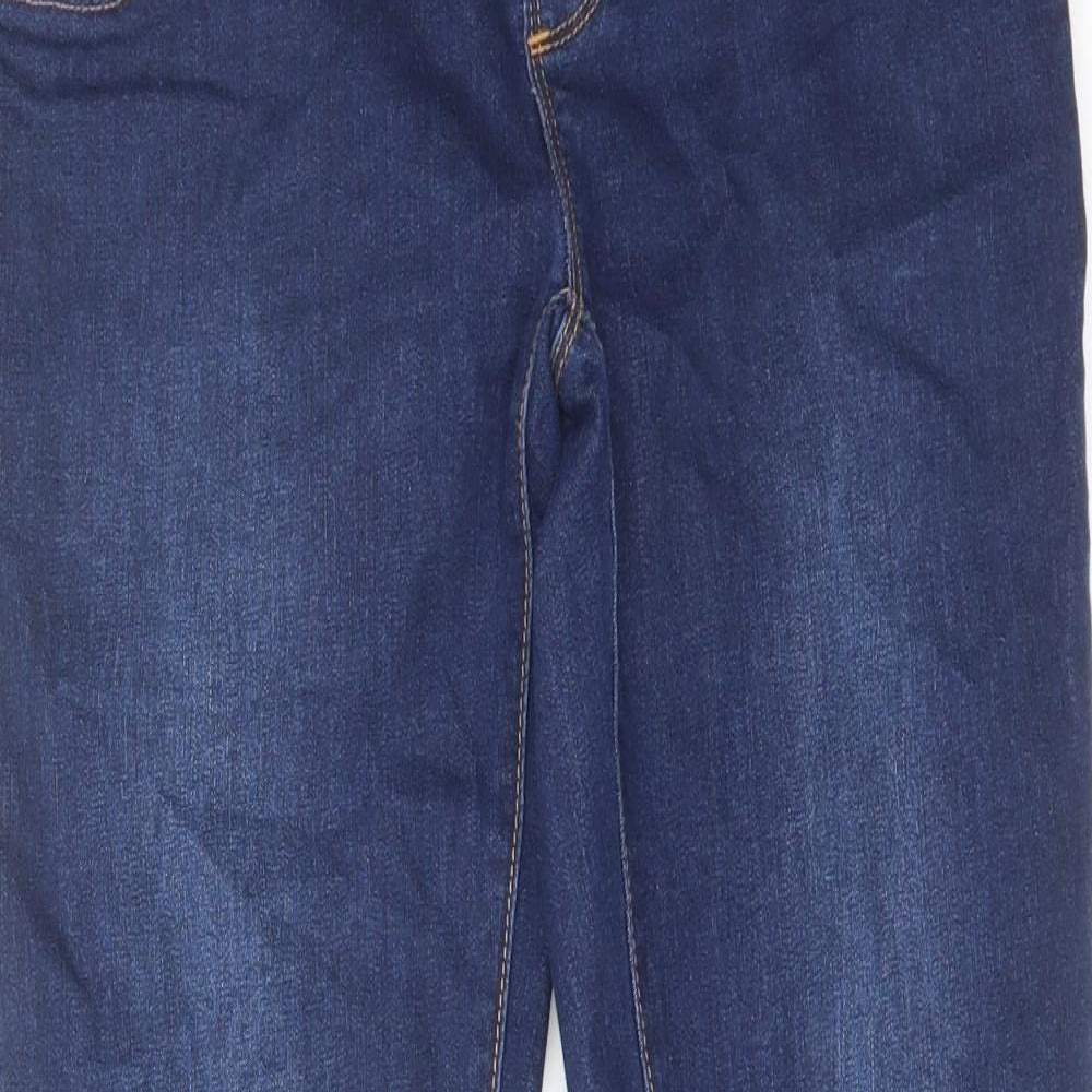 Mama-licious Womens Blue Cotton Jegging Jeans Size 28 in L32 in Regular