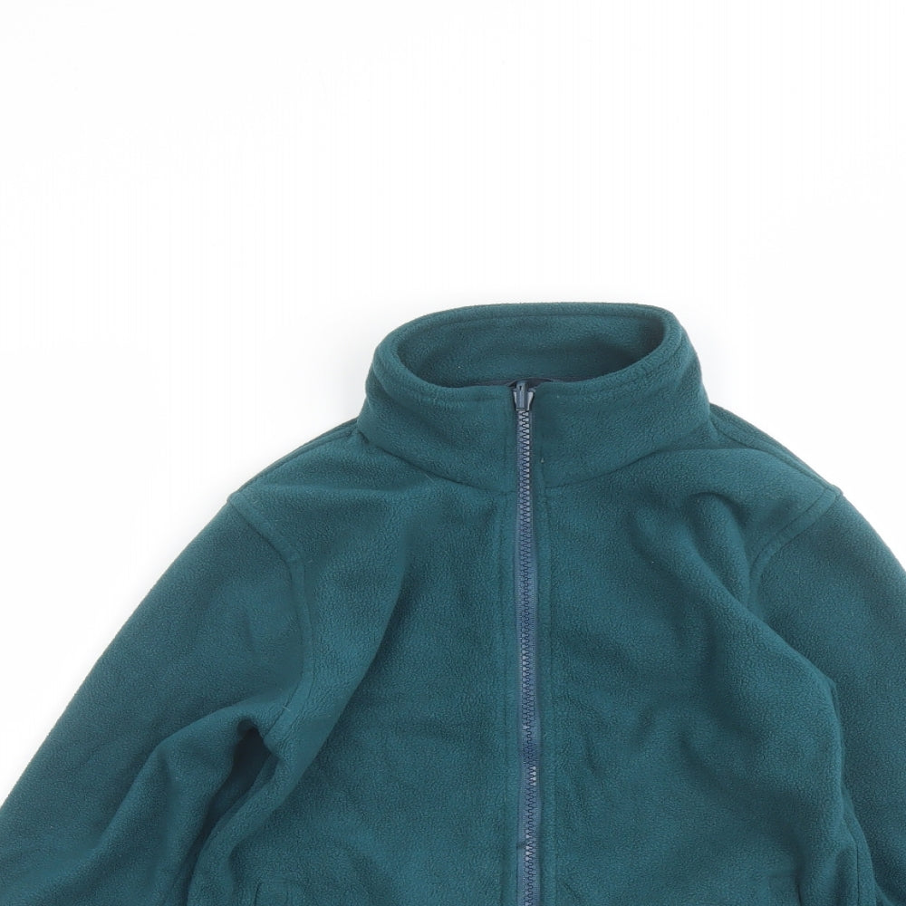 Mountain Warehouse Boys Green Jacket Size 9-10 Years Zip