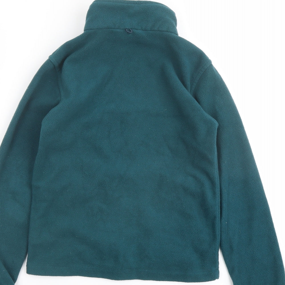 Mountain Warehouse Boys Green Jacket Size 9-10 Years Zip