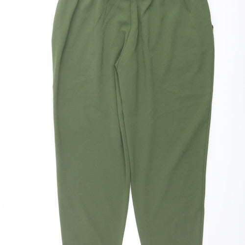 41Hawthorn Womens Green Polyester Jogger Trousers Size M L25 in Regular Drawstring