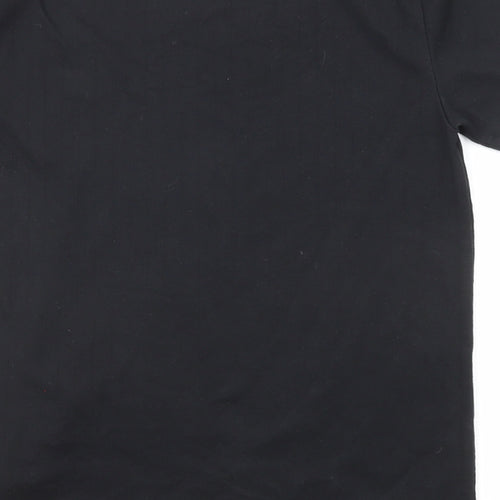 Hollister Mens Black Cotton T-Shirt Size XS Crew Neck