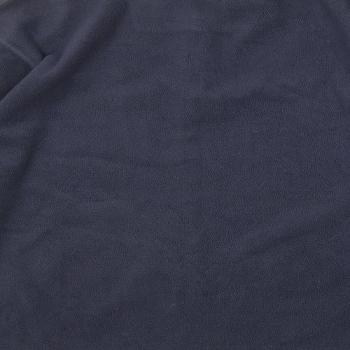 Regatta Mens Blue Polyester Henley Sweatshirt Size M