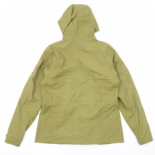 Regatta Womens Green Rain Coat Jacket Size 14 Zip