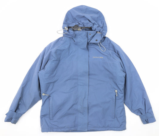 Regatta Womens Blue Jacket Size 16 Zip