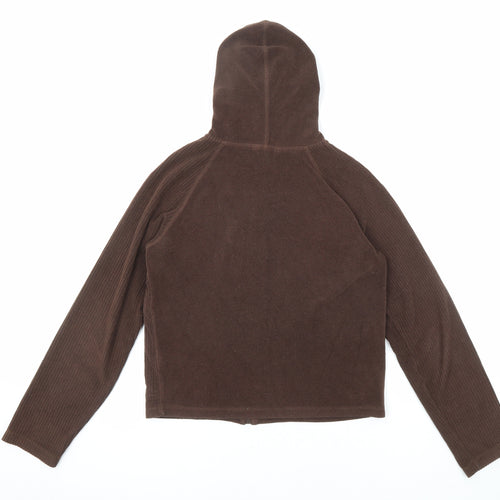 Per Una Womens Brown Jacket Size 14 Zip