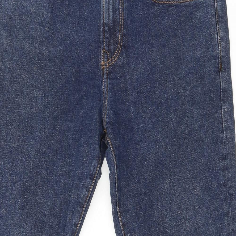 Gap Mens Blue Cotton Skinny Jeans Size 28 in L30 in Regular Zip
