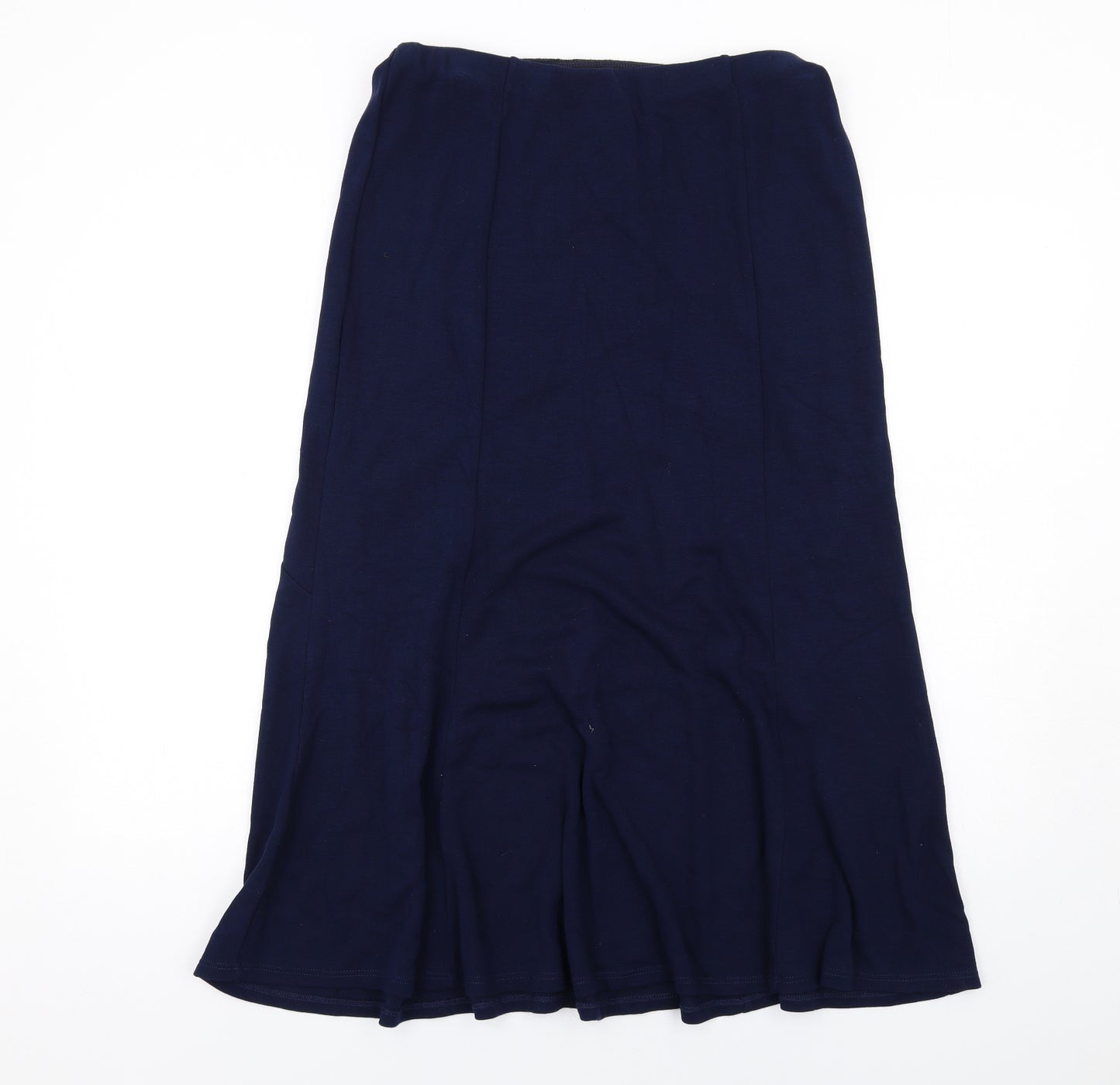 Bonmarché Womens Blue Viscose Swing Skirt Size 12