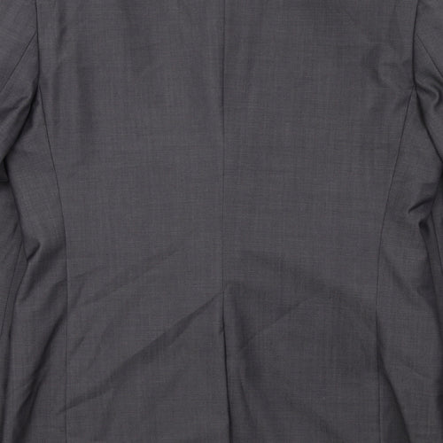 Autograph Mens Grey Wool Jacket Suit Jacket Size 38 Regular