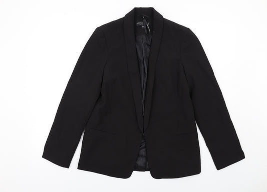 Dorothy Perkins Womens Black Polyester Jacket Blazer Size 8
