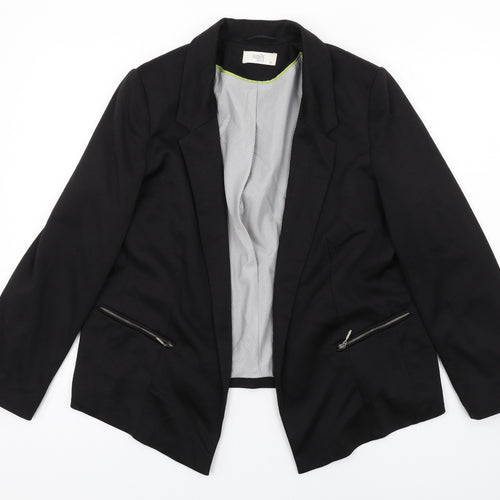 Wallis Womens Black Jacket Blazer Size 18