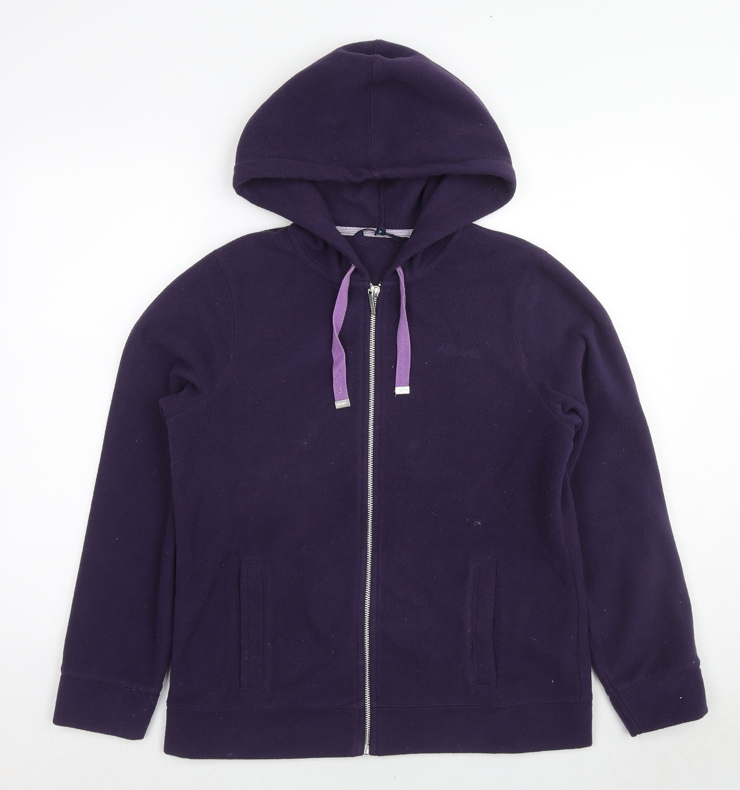 Maine Womens Purple Jacket Size 14 Zip