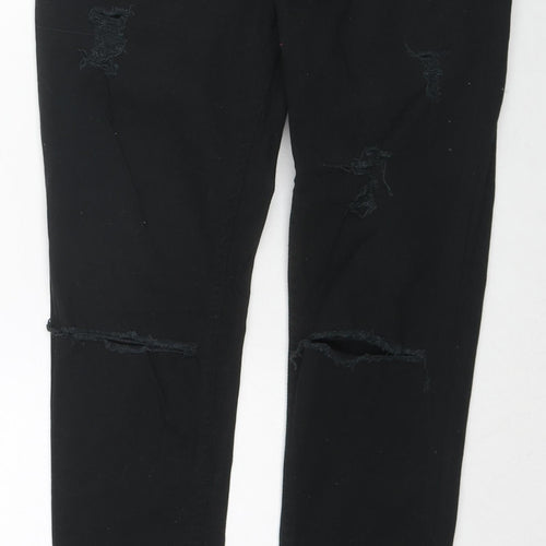Denim & Co. Mens Black Cotton Skinny Jeans Size 32 in L30 in Slim Zip