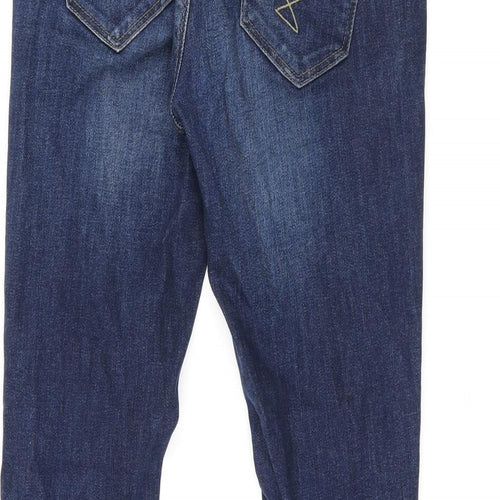 Firetrap Mens Blue Cotton Skinny Jeans Size 28 in L29 in Regular Zip
