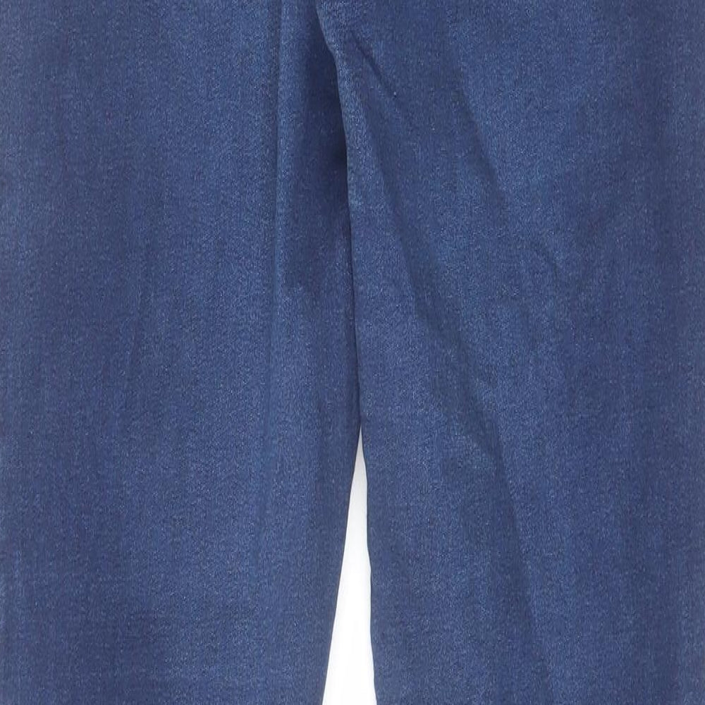 Marks and Spencer Womens Blue Cotton Jegging Jeans Size 30 in L26 in Regular