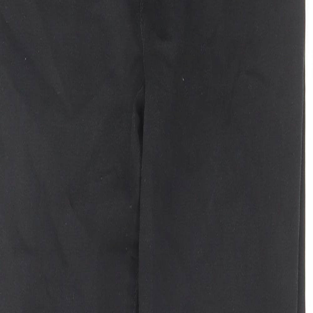 Marks and Spencer Womens Black Cotton Skinny Jeans Size 12 L29 in Regular Zip