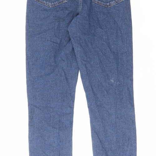 ASOS Womens Blue Cotton Skinny Jeans Size 28 in L36 in Regular Zip