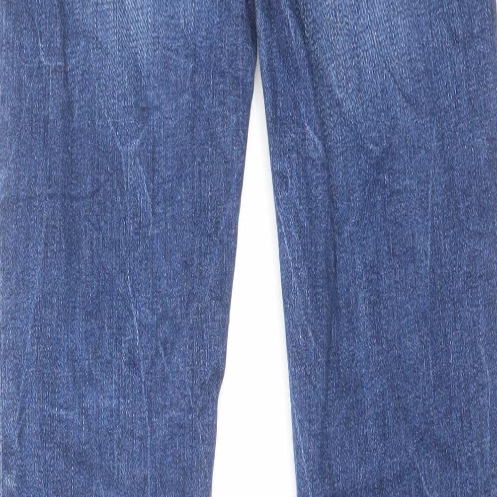 Replay Womens Blue Cotton Skinny Jeans Size 26 in L30 in Regular Zip