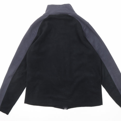 Pierre Cardin Mens Black Jacket Size L Zip