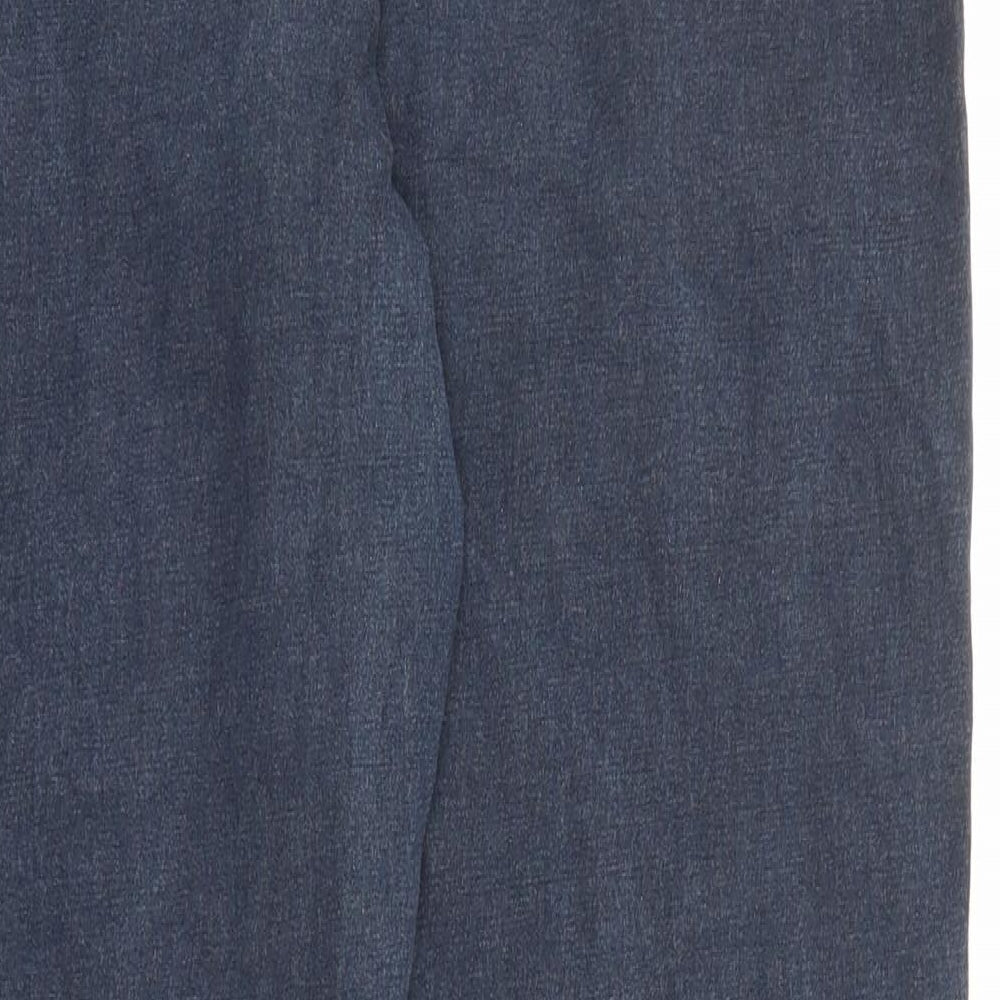 Cotton Traders Womens Blue Cotton Jegging Jeans Size 16 L27 in Regular