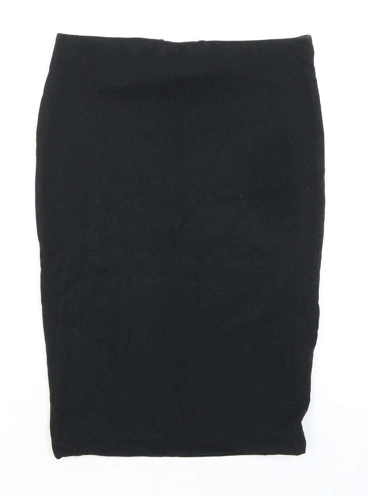 H&M Womens Black Cotton Bandage Skirt Size M