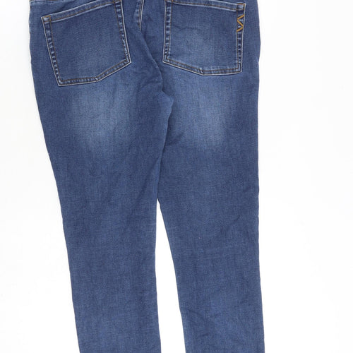 Seraphine Womens Blue Cotton Skinny Jeans Size 30 in L30 in Slim