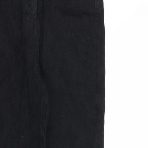 Indigo Womens Black Cotton Skinny Jeans Size 8 L28 in Regular Zip