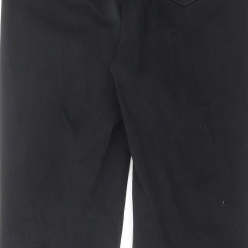 Uniqlo Womens Black Cotton Skinny Jeans Size 29 in L28 in Regular Zip