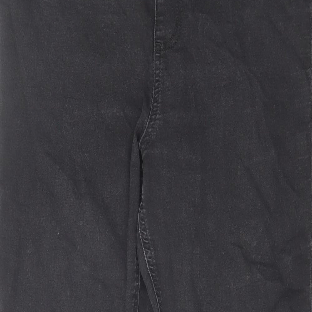 Marks and Spencer Womens Black Cotton Jegging Jeans Size 16 L28 in Regular