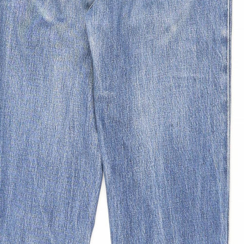 Gap Womens Brown Cotton Straight Jeans Size 30 in L30 in Regular Button