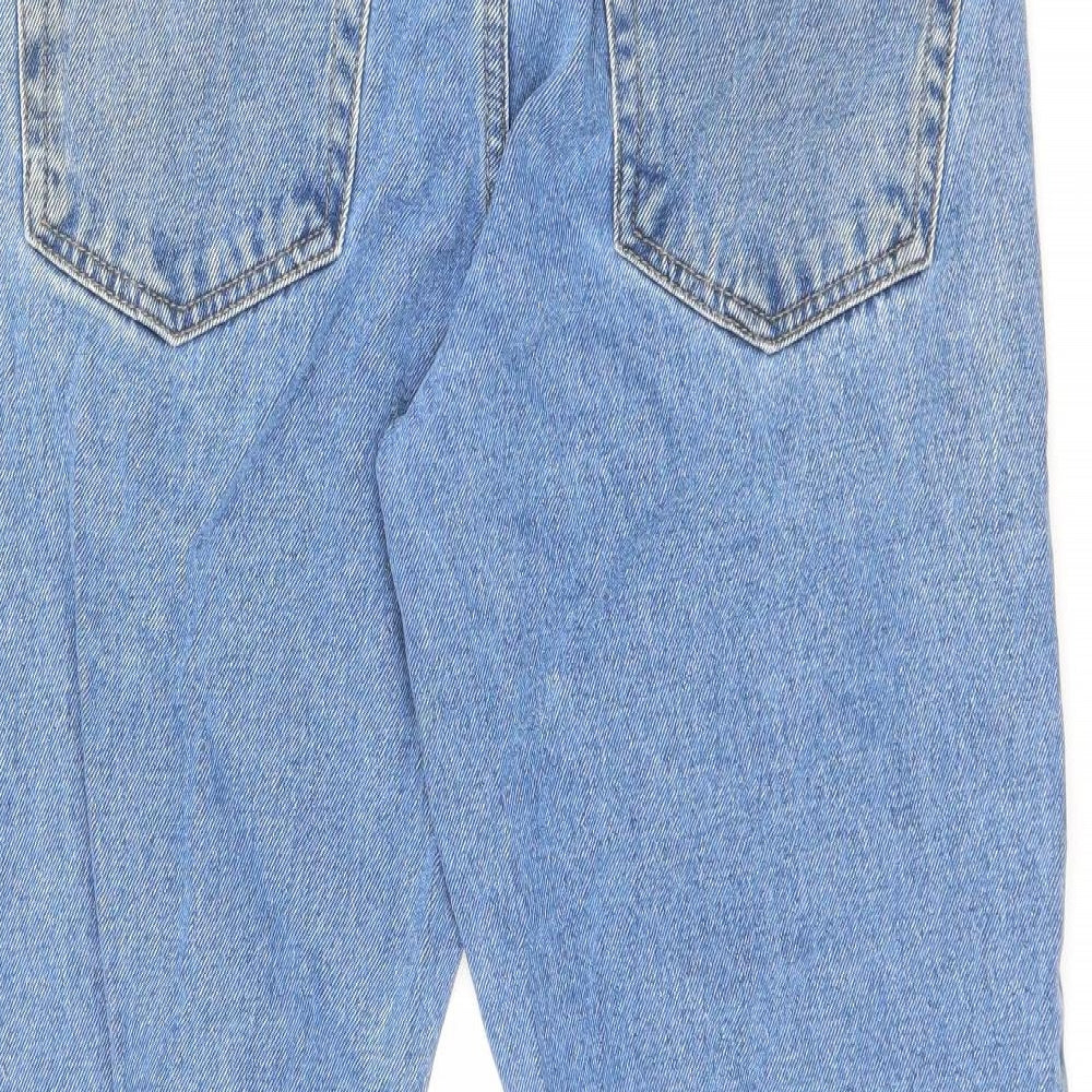 C2 Jeanswear Mens Blue Cotton Straight Jeans Size 34 in L27 in Regular Zip