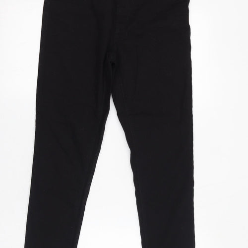 Denim & Co. Womens Black Cotton Jegging Jeans Size 10 L27 in Regular