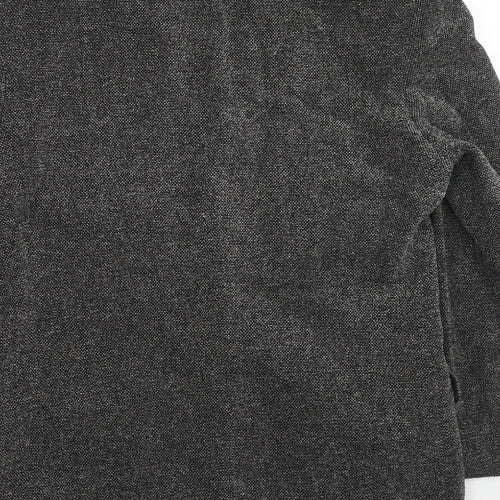 St Michael Mens Grey Cotton Jacket Blazer Size 40 Regular