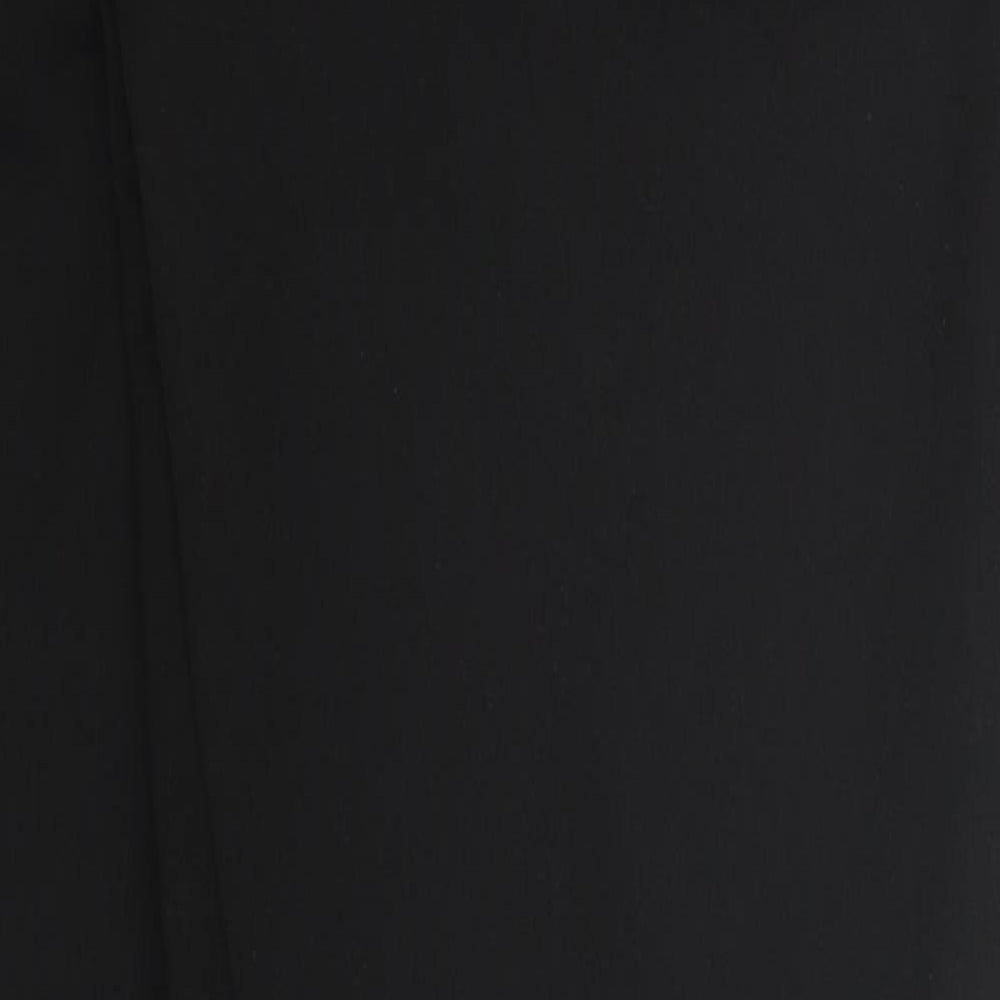 Carolina Belle Womens Black Polyester Dress Pants Trousers Size 12 L28 in Regular Zip