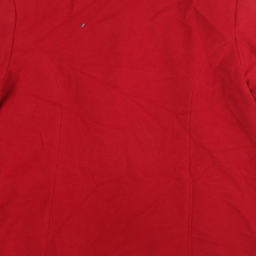 Eastex Womens Red Jacket Size 18 Button