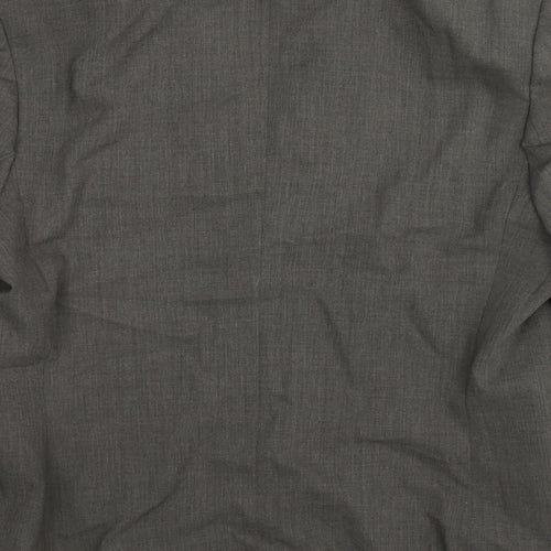 St Michael Womens Grey Wool Jacket Suit Jacket Size 16