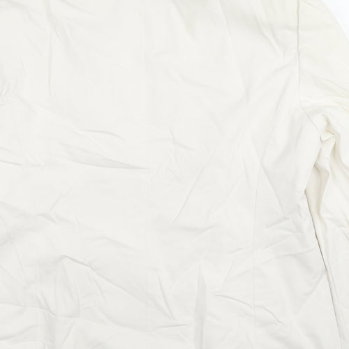 Gerry Weber Womens White Jacket Blazer Size 16 Button