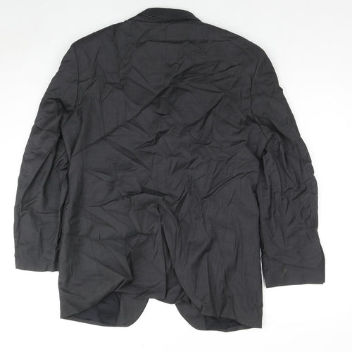 Cerruti 1881 Mens Grey Wool Jacket Suit Jacket Size 40 Regular