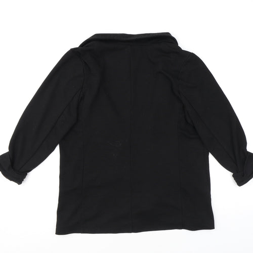 Olivia Sky Womens Black Jacket Blazer Size S