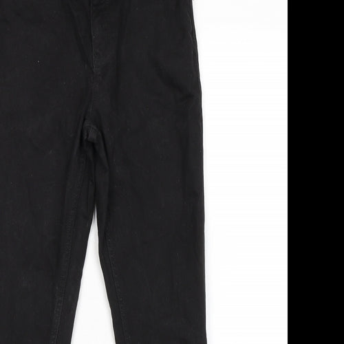 NEXT Boys Black Cotton Skinny Jeans Size 13 Years L26 in Slim Zip