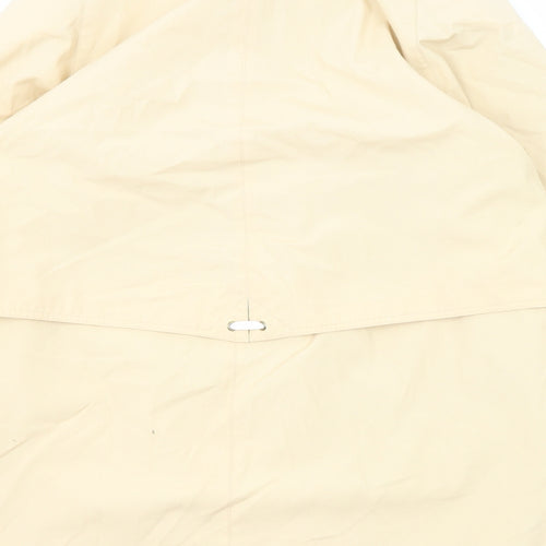 Berkertex Womens Ivory Jacket Coat Size 10 Zip