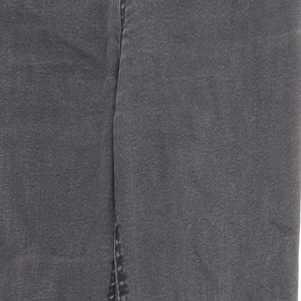 Marks and Spencer Womens Black Cotton Jegging Jeans Size 10 L26 in Regular