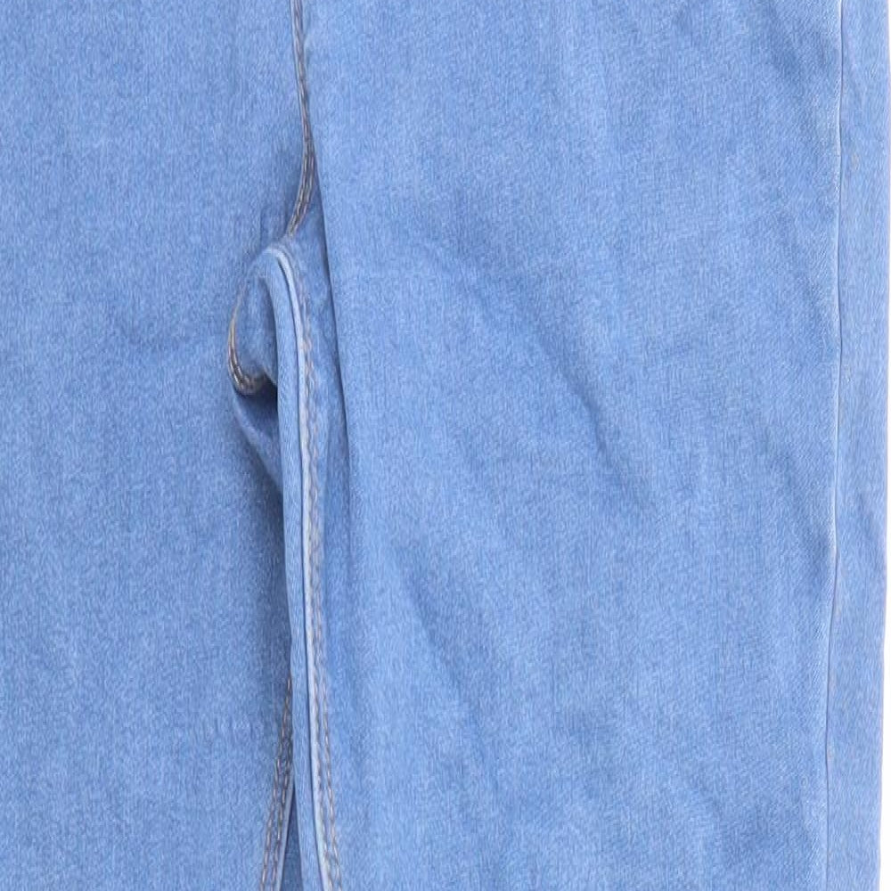 George Womens Blue Cotton Jegging Jeans Size 12 L28 in Regular